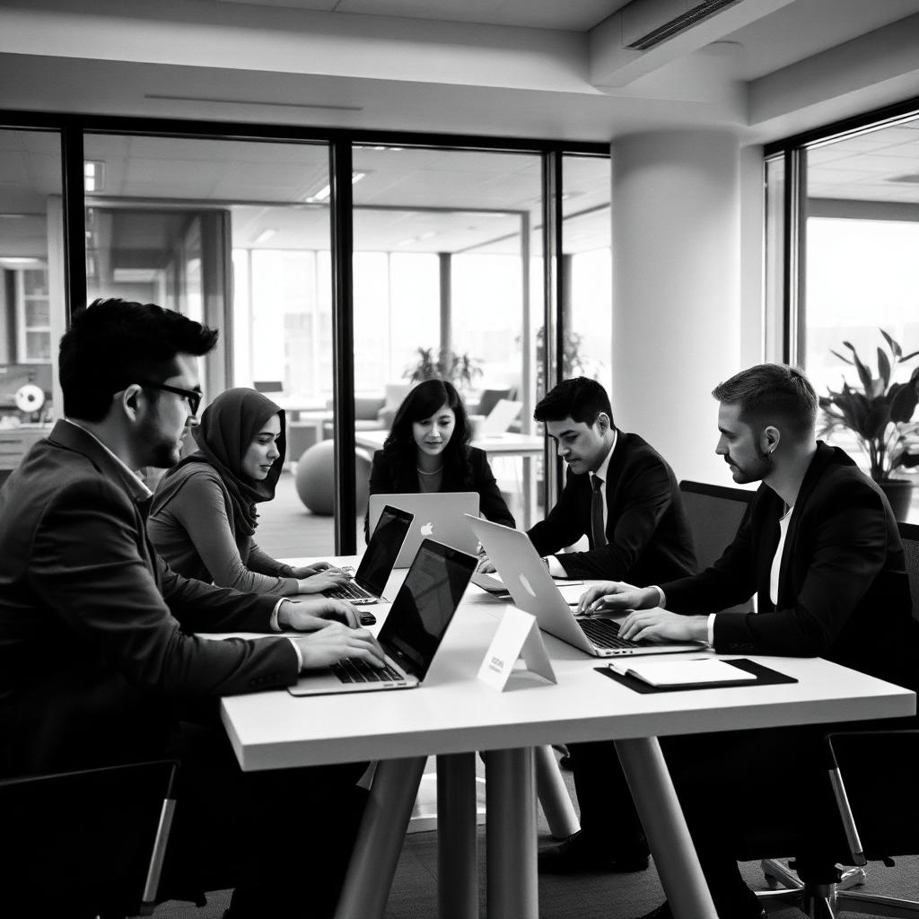 Salesteam werkt samen aan de pipeline